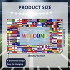 World Cup Backdrop 2026 International Country 70 8 X 43 3 Inches  Multicolor