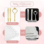 5 Pcs Dessert Table Display Set - 2 X Cupcake Stand Holder cup Cake Tier Tower  