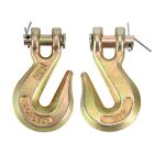 6 Pack G70 3 8  Clevis Grab Hooks Tow Chain Hook Flatbed Truck Trailer Tie Down