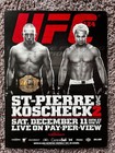Ufc 124 ufc 125 Double Sided Official Poster 18x24 Great Shape George St  Pierre