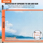 Vevor Outdoor Volleyball And Badminton Combo Net Set Portable Height Adjustable