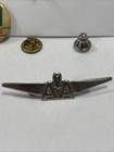 Vintage Aviation Airline Uaw Masonic Collectible Pin Lot 7 Pins 1 Button