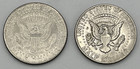 2 Coin Set Expanded Shell Magic Trick Us Half Dollar Coin 1981