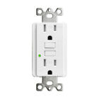 15amp Gfci Outlet Receptacle Tamper Resistant - Etl Listed  White Gfi Tr Wr Gfci