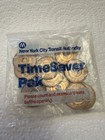 1995 New York City Subway Token  Vintage Pack Of 10 Sealed 