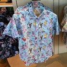 Nwt   2026 Disney Parks Rsvlts Figment Wdw Button Up Shirt   Adult 3xl 