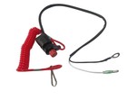 Universal Boat Safety Kill Stop Switch   Safety Tether Lanyard Emergency Cut Off