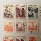 Lot Of 22 Vintage Yugoslavia Stamps  1959-1971