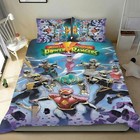 3pcs Bedding Sets For Mighty Morphin Power Rangers Duvet Cover Sets For Kid Soft