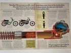 1975 Yamaha Monocross Mx250 Mx400 Yz125 Yz250 Yz360 Motorcycle Two Page Print Ad