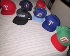 New Era Assorted Team Snapback Hats Lot One Size Yankees Rangers Suns Dbacks