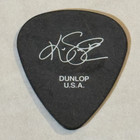 Jonas Brothers Kevin Jonas Signature Black Guitar Pick 2013 Tour Stage Plectrum