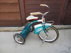 Vintage Space Age Atomic Missile Tricycle Trike Murray Usa  Spring Seat 1960 s