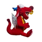 Disney Store Mulan Mushu Plush Dragon Bean Bag With Sound Tags 1998  No Sound  1