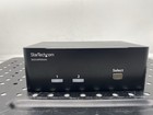 Startech C4e1e7zg47 2-port Dual Displayport Usb Kvm Switch Audio Hub