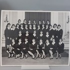 Vintage 1956 American Airlines Stewardess Graduation Photo Lot 2 Class 56-4