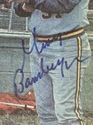 George Bamberger Auto Autograph Signed Picture 5x7 Newspaper Photo Brewers