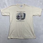 Vintage Edward Gorey T-shirt Men   s Large Cream Art Tee Short Sleeve Books