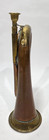 Vintage Copper Brass Military Style Bugle Horn Instrument Free Shipping