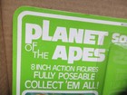 Vintage Mego 1970 s Planet Of The Apes Soldier Ape  Maroon Print  Moc -  Joezeta