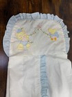 Vintage House Of Hatten Baby Diaper Hanger Bear Embroidery Nursery Decor