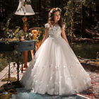 New Kids Gowns Flower Girl Dresse For Weddings First Communion Dresses For Girls