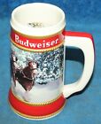 Budweiser 2019 - 40th Anniversary  winter Passage  Clydesdale Holiday Stein 