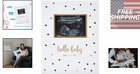 Hello Baby First 5  Memory Book  Modern Polka Dot Keepsake Journal