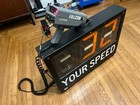 Kustom Electronics Your Speed Display Sign W  Falcon Radar Gun   Tested  Working