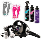 Fascination Spray Tanning Kit Machine With Tanning Solution And Prep Spray Black