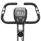 Folding Stationary Upright Indoor Cycling Exercise Bike With Lcd Monitor