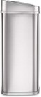 13 Gallon Kitchen Trash Can Automatic Touch Free Garbage Can Lid Stainless Steel