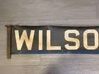 Ny Nyc Bus Trolley Roll Sign Brooklyn Wilson Street Vintage Transit Collectible