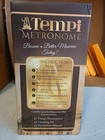 Tempi Metronome For Musicians - Brown- New With Open Box