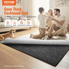 Vevor Non Slip Rug Pad Gripper 25 X 94 5 In 0 24  Carpet Mat Thick For Floor