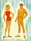 Vintage Uncut 1964 Tammy   Her Family Paper Dolls  1 Top Reproduction  1 Seller