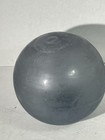 Japanese Blue gray Glass Fishing Float Buoy Hand Blown Ball 6  Diameter