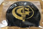 Swim Cap Jchs State Team   Set Of 2  Black   White New 