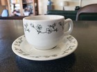 Rare  Vintage Cruise Line Coffee Cup And Saucer Norway Porsgrund Royal Viking