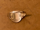 Guardian Angel Protect Us Ring In Yellow Gold 10k Box Pinky Ring Baby Size 4 5