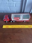 Vintage Buddy L Pressed Metal Coca Cola Bottling Delivery Truck W  4  Pop Crates