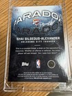 2025 Topps Chrome Shai Gilgeous-alexander Ssp Paradox  px-5 Okc Thunder 