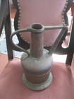 Vintage Antique Turkish Middle Eastern Copper Ewer Water Pitcher