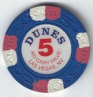 Rare Beautiful Dunes  5 Ncv Casino Chip  fly A Airway  Su
