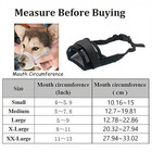 Dog Muzzle Anti Stop Bite Barking Chewing Mesh Mask Training Pet Small Large