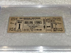 The Rolling Stones 1965 Psa Unused Ticket Keith Richards Brian Jones Ephemera