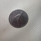 France 5 Francs Coin  Metal  French Republic  Vintage Collectible