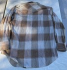Vtg H Bar C Ranchwear Size 16-1 2    34    Long Sleeve Shirt Western Pearl Snaps Usa