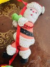 Bucilla Completed Climbing Christmas Wall Hanging