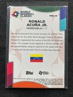 Ronald Acuna Jr  2023 Topps  wbc-16 World Baseball Classic Venezuela - Braves